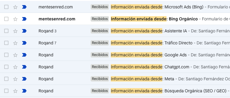 Sistema de Identificación de Fuentes de Tráfico de IA